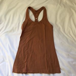 LULULEMON desert sand cool racer back tank! great condition worn once!